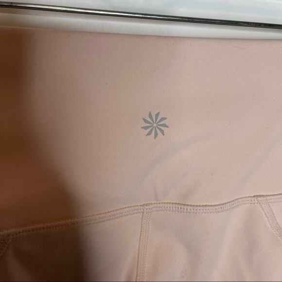 Athleta Eclipse 7/8 Mesh Tight Ballerina Gown Pink Size Small - Picture 6 of 9